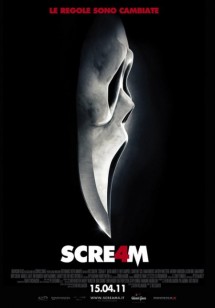 Scream 4: locandina italiana